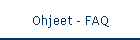 Ohjeet - FAQ