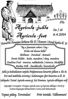 Agricola-juhla 6.4.